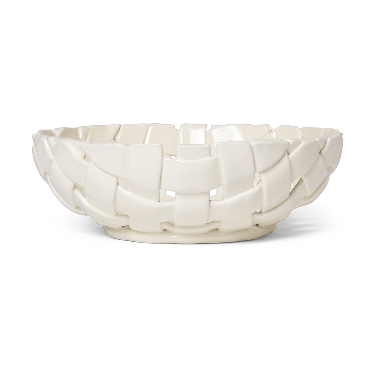 Ferm Living Bol Plait Ø30 cm Off white