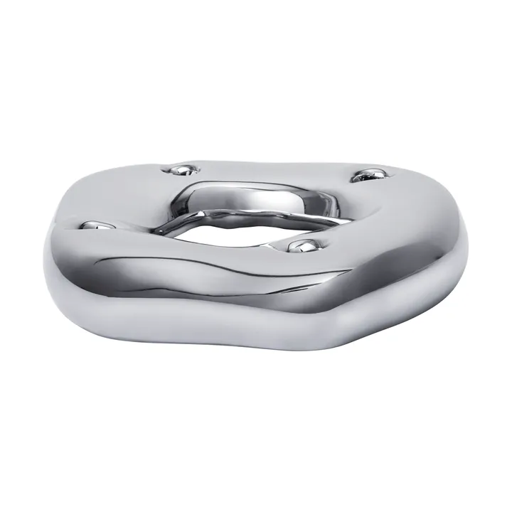 Bougeoir Bellure ring - Argent - Ferm Living