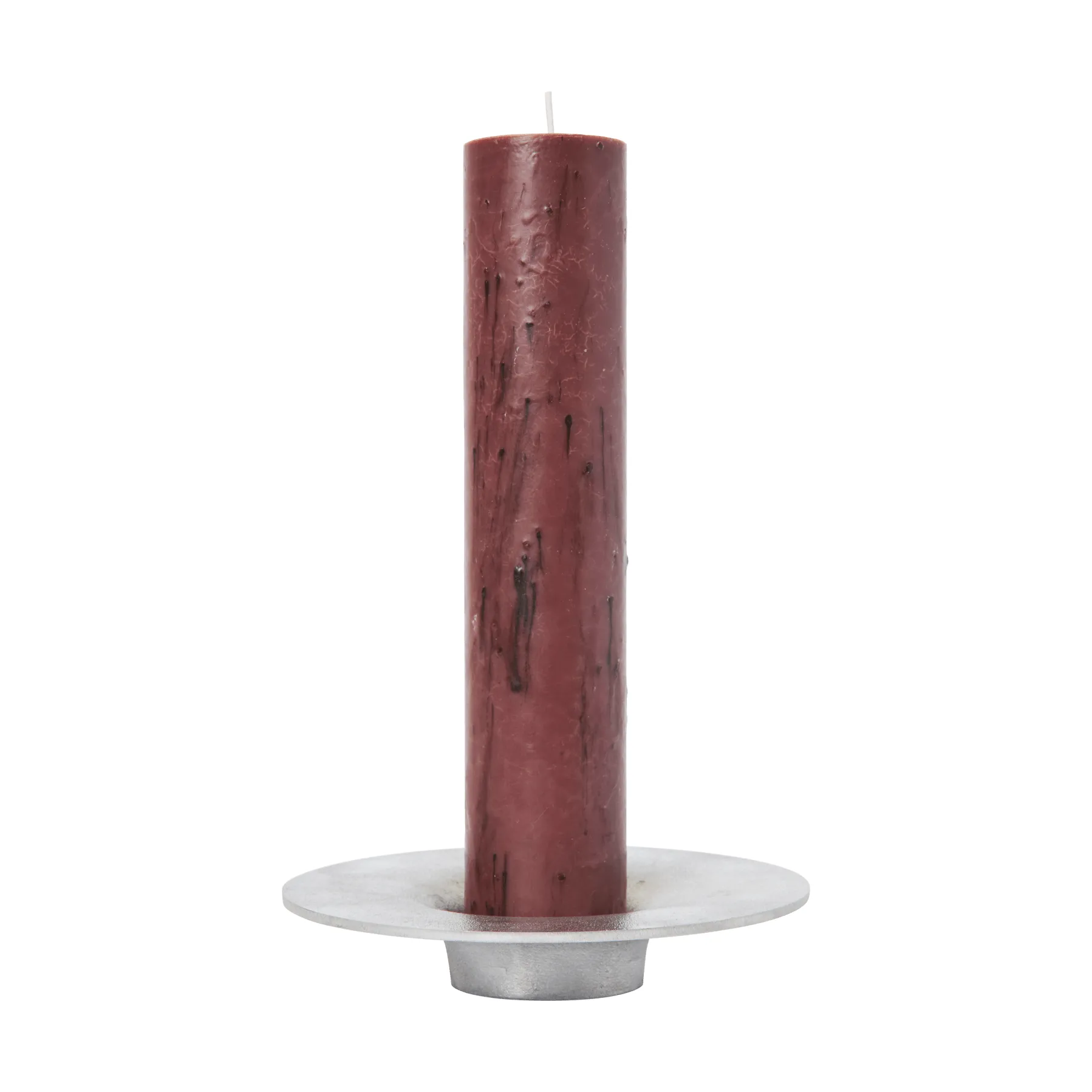 Bougeoir bloc Soothe Ø16 cm, Aluminium Ferm Living