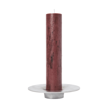 Bougeoir bloc Soothe Ø16 cm - Aluminium - Ferm Living