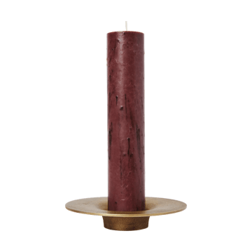 Bougeoir bloc Soothe Ø16 cm - Brass Finish - Ferm Living