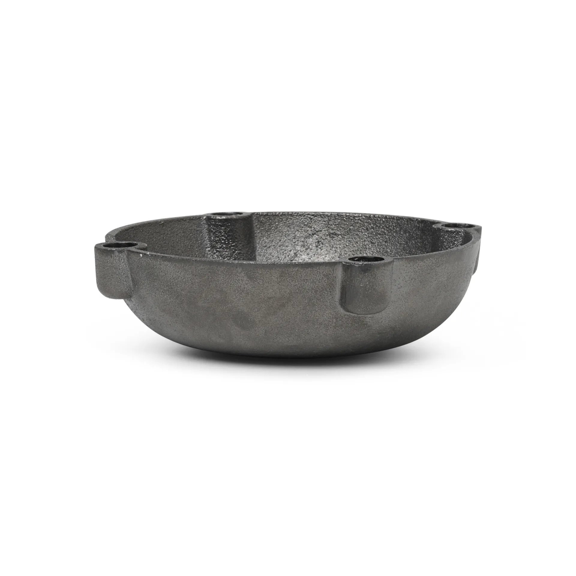 Bougeoir de l'avent Bowl Laiton, Black brass Ferm Living