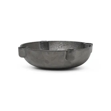 Bougeoir de l'avent Bowl Laiton - Black brass - Ferm Living