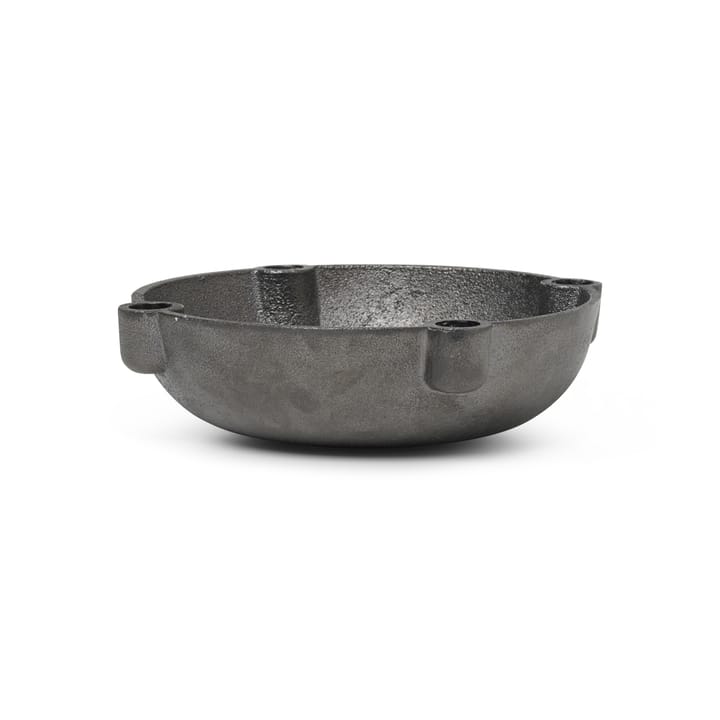 Bougeoir de l'avent Bowl Laiton - Black brass - ferm LIVING