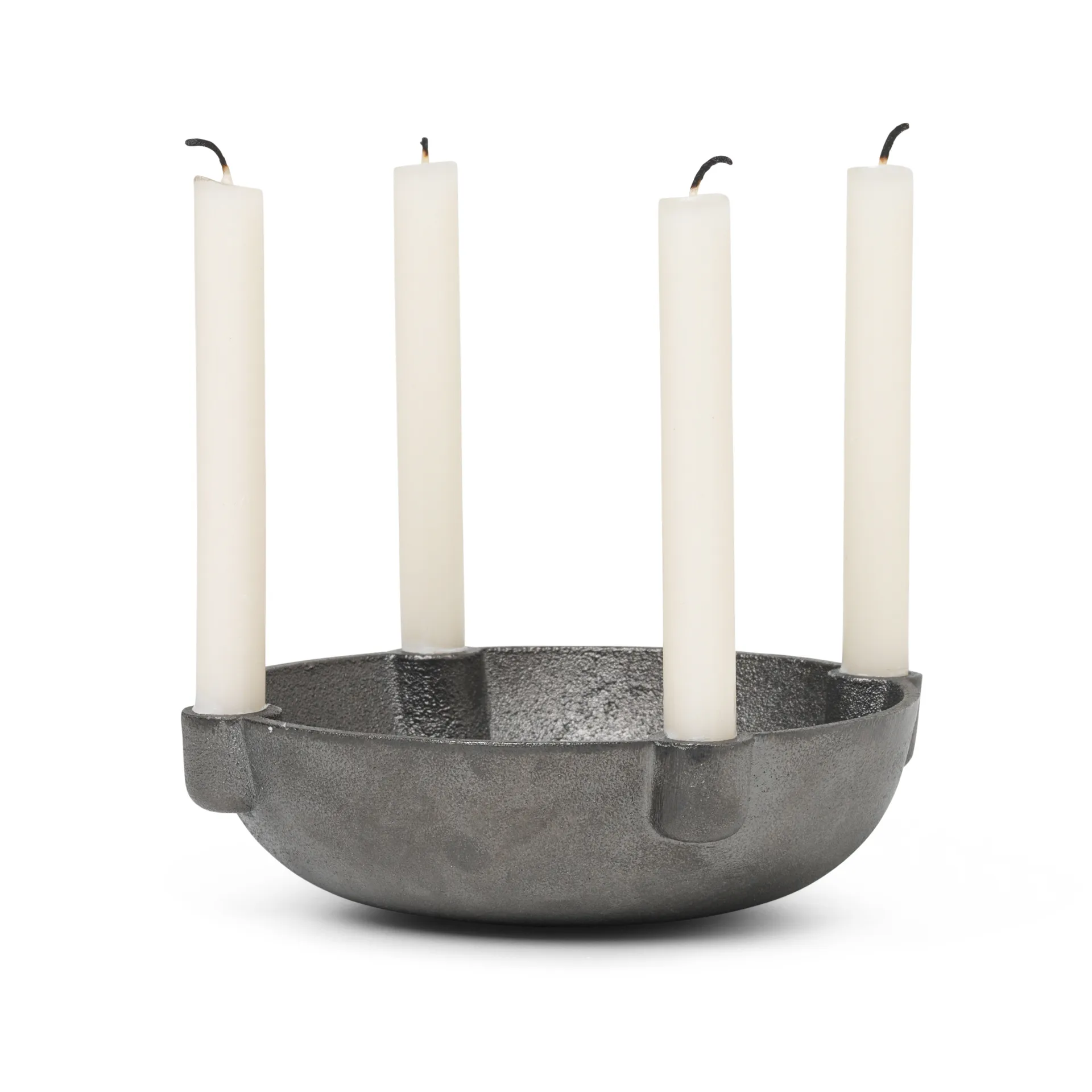 Bougeoir de l'avent Bowl Laiton, Black brass Ferm Living