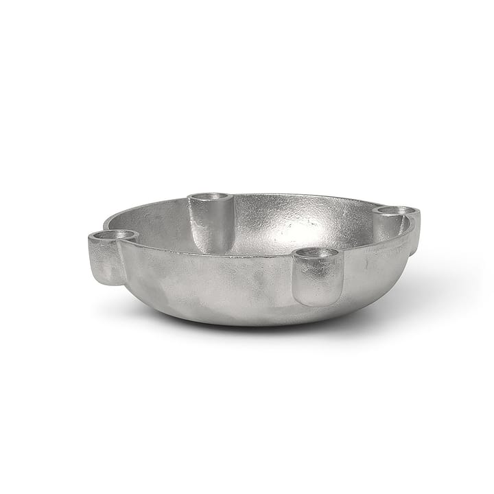 Bougeoir de l'avent Bowl moyen Ø20 cm - Aluminium - Ferm LIVING