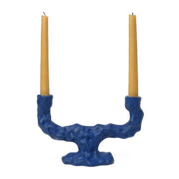 Bougeoir double Dito - Bright blue - ferm LIVING