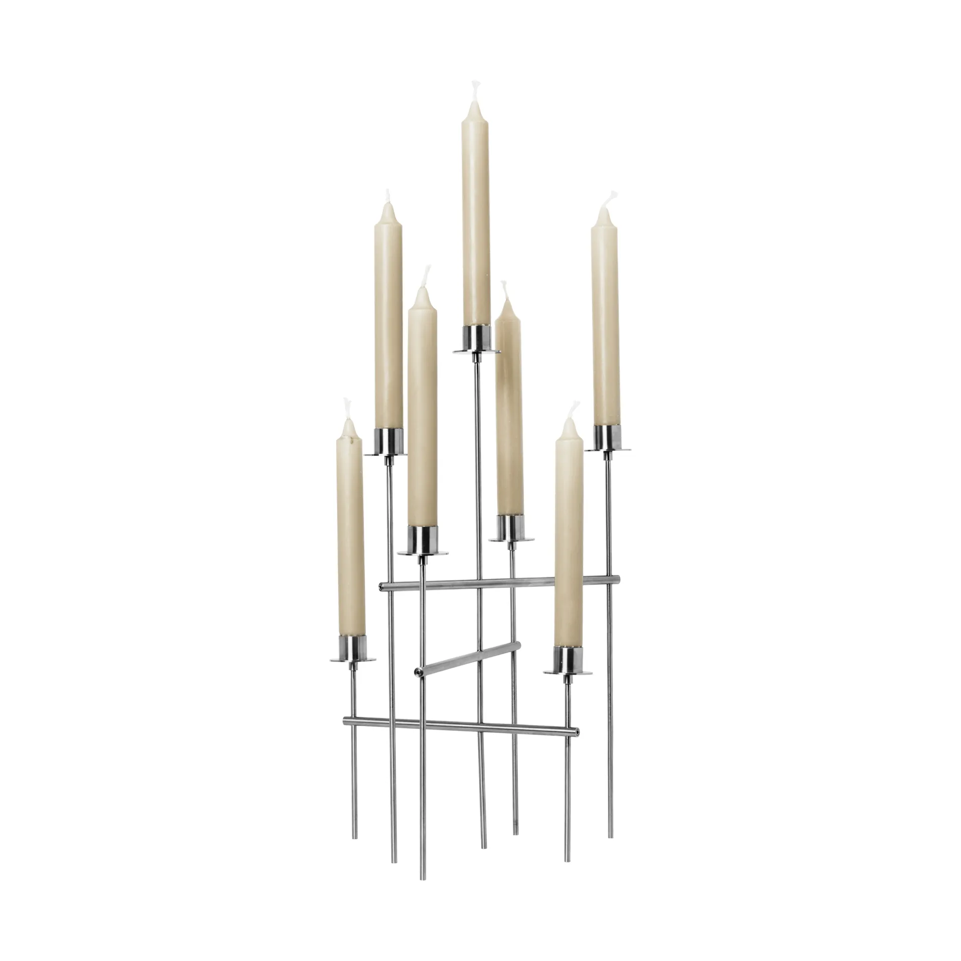 Bougeoir Elysia, Brushed stainless steel Ferm Living