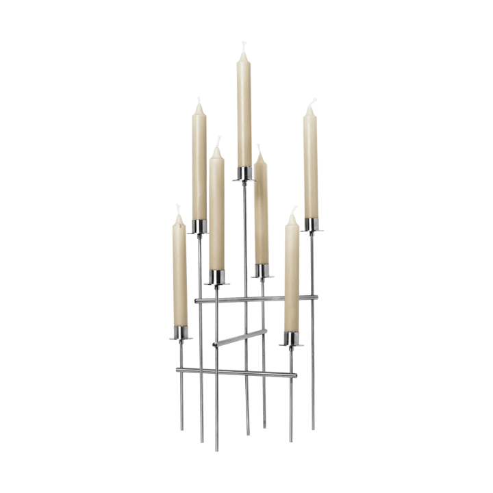 Bougeoir Elysia, Brushed stainless steel Ferm Living
