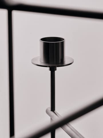 Bougeoir Elysia - Brushed stainless steel - Ferm Living