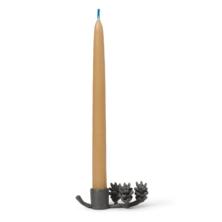 Bougeoir Forest 6 cm, Laiton noir Ferm Living