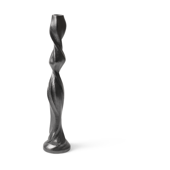Bougeoir Gale 38 cm - Blackened Aluminium - Ferm LIVING