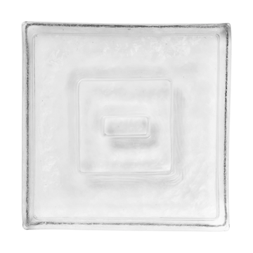 Bougeoir Gradia square 16x16 cm - Clear - Ferm Living