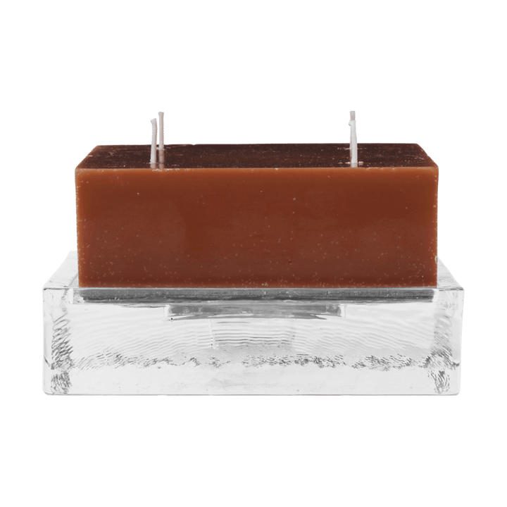 Bougeoir Gradia square 16x16 cm, Clear Ferm Living