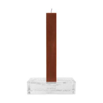 Bougeoir Gradia square 16x16 cm - Clear - Ferm Living