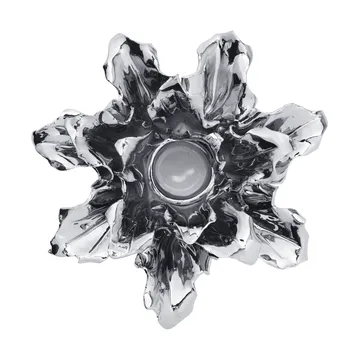Bougeoir Holly Leaf - Silver, 7 cm - Ferm Living