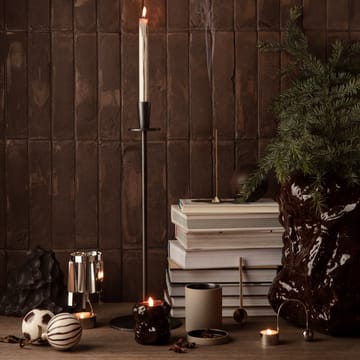 Bougeoir Hoy - Noir - Ferm Living