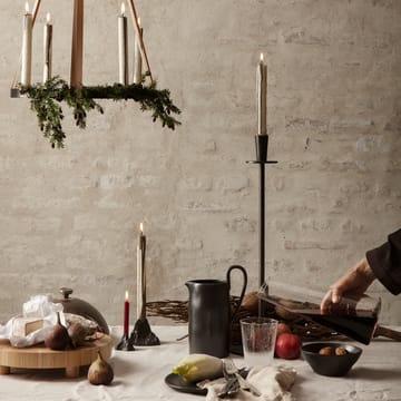 Bougeoir Hoy - Noir - Ferm Living