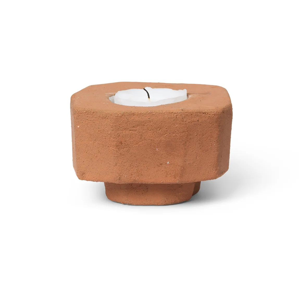 Bougeoir Kurinu, Terracotta Ferm Living