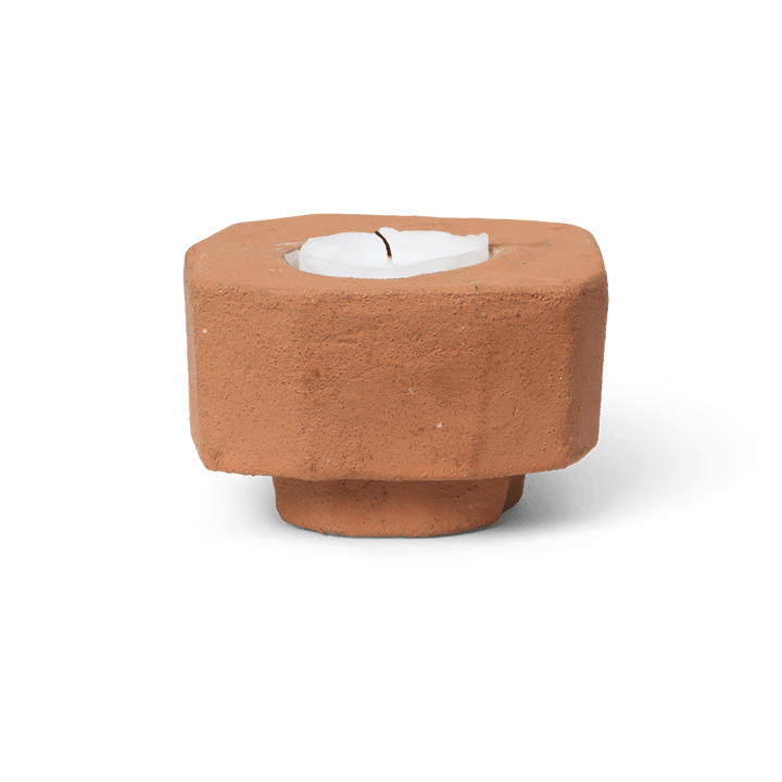 Bougeoir Kurinu, Terracotta Ferm Living
