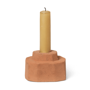 Bougeoir Kurinu - Terracotta - Ferm Living
