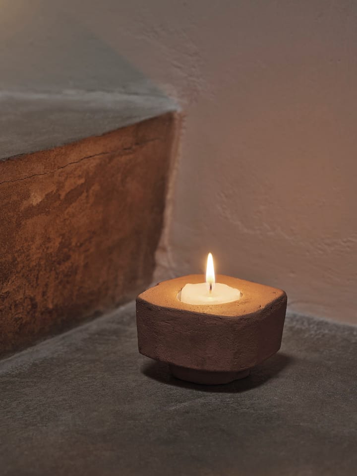 Bougeoir Kurinu, Terracotta Ferm Living