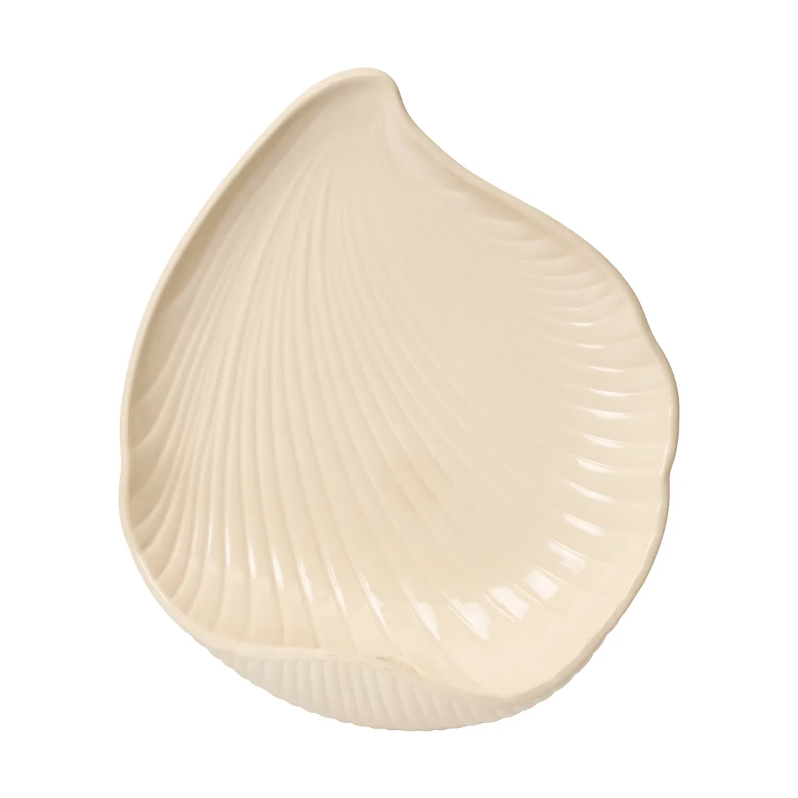 Bougeoir mural Shell, Off-white, 24x9,5x28,2 cm Ferm Living