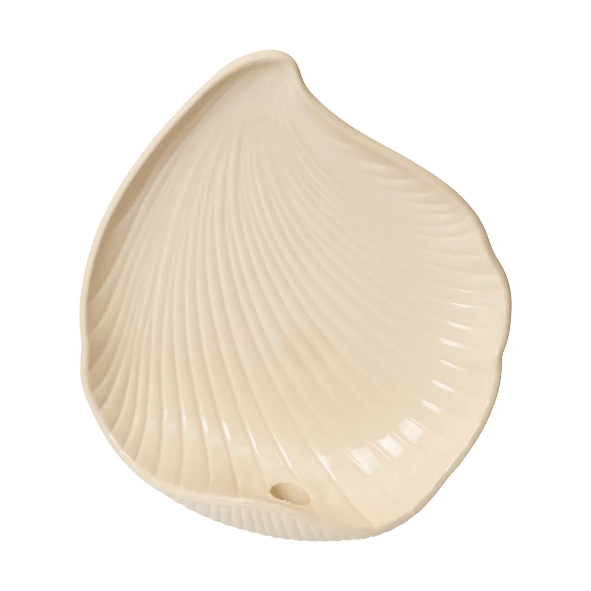 Bougeoir mural Shell, Off-white, 24x9,5x28,2 cm Ferm Living
