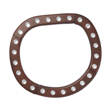 Bougeoir Ori 28x31 cm - Dark stained - Ferm Living