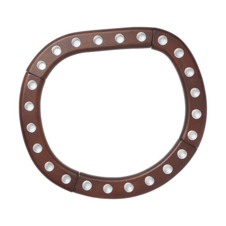 Bougeoir Ori 28x31 cm, Dark stained Ferm Living