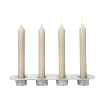 Bougeoir Soothe 4 8x29 cm - Aluminium - Ferm Living