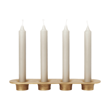 Bougeoir Soothe 4 8x29 cm - Brass Finish - Ferm Living