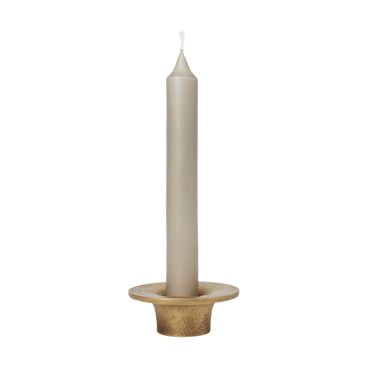 Bougeoir Soothe Ø8 cm, Brass Finish Ferm Living