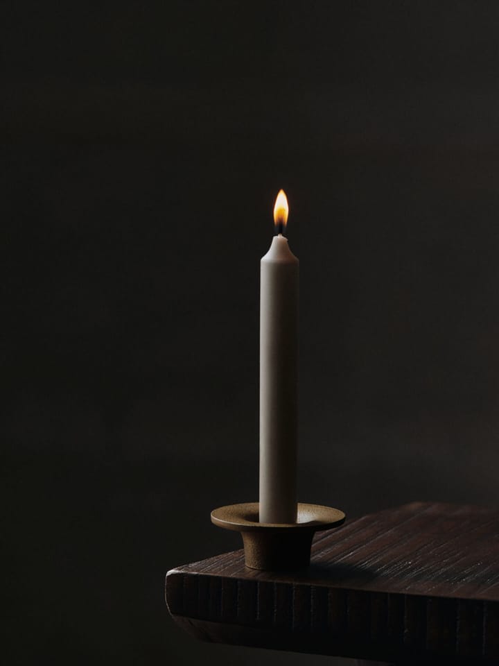 Bougeoir Soothe Ø8 cm, Brass Finish Ferm Living