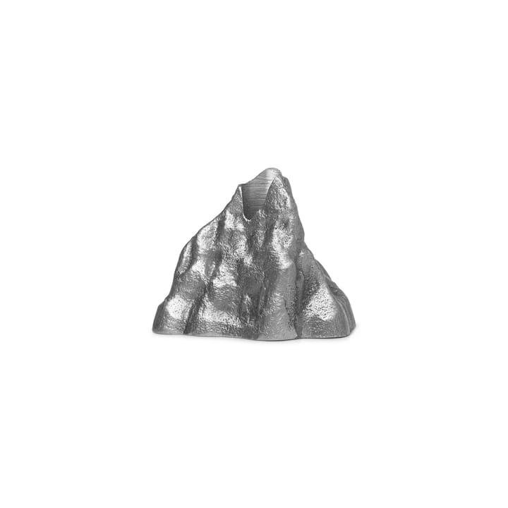 Bougeoir Stone 3,7 cm - Aluminium - ferm LIVING