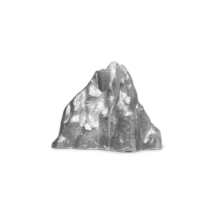 Bougeoir Stone 6,8 cm - Aluminium - ferm LIVING