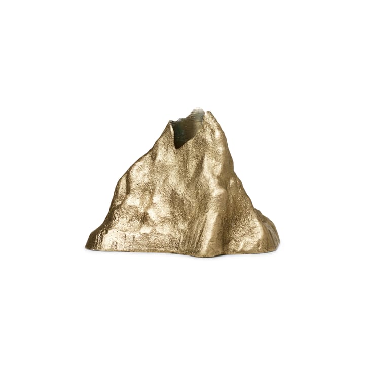 Bougeoir Stone 6,8 cm - Laiton - ferm LIVING