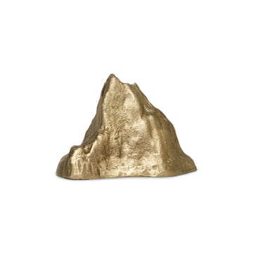 Bougeoir Stone 6,8 cm - Laiton - ferm LIVING
