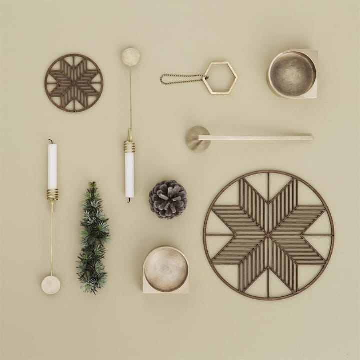 Bougeoirs pour sapin de Noël Ferm Living, lot de 4 Ferm Living