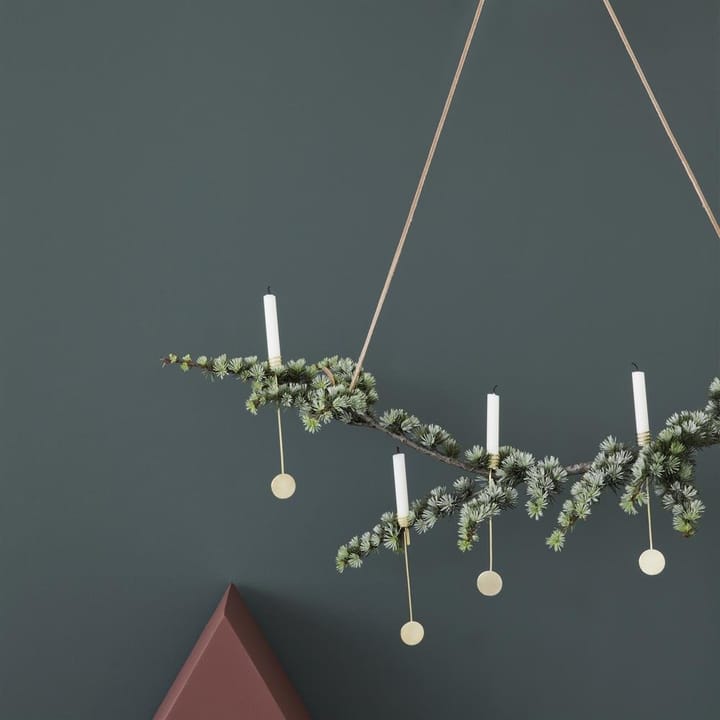 Bougeoirs pour sapin de Noël Ferm Living, lot de 4 Ferm Living