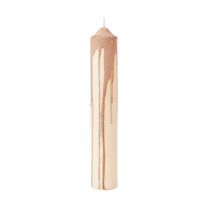 Bougie bloc Dryp - Beige, 30 cm - Ferm Living