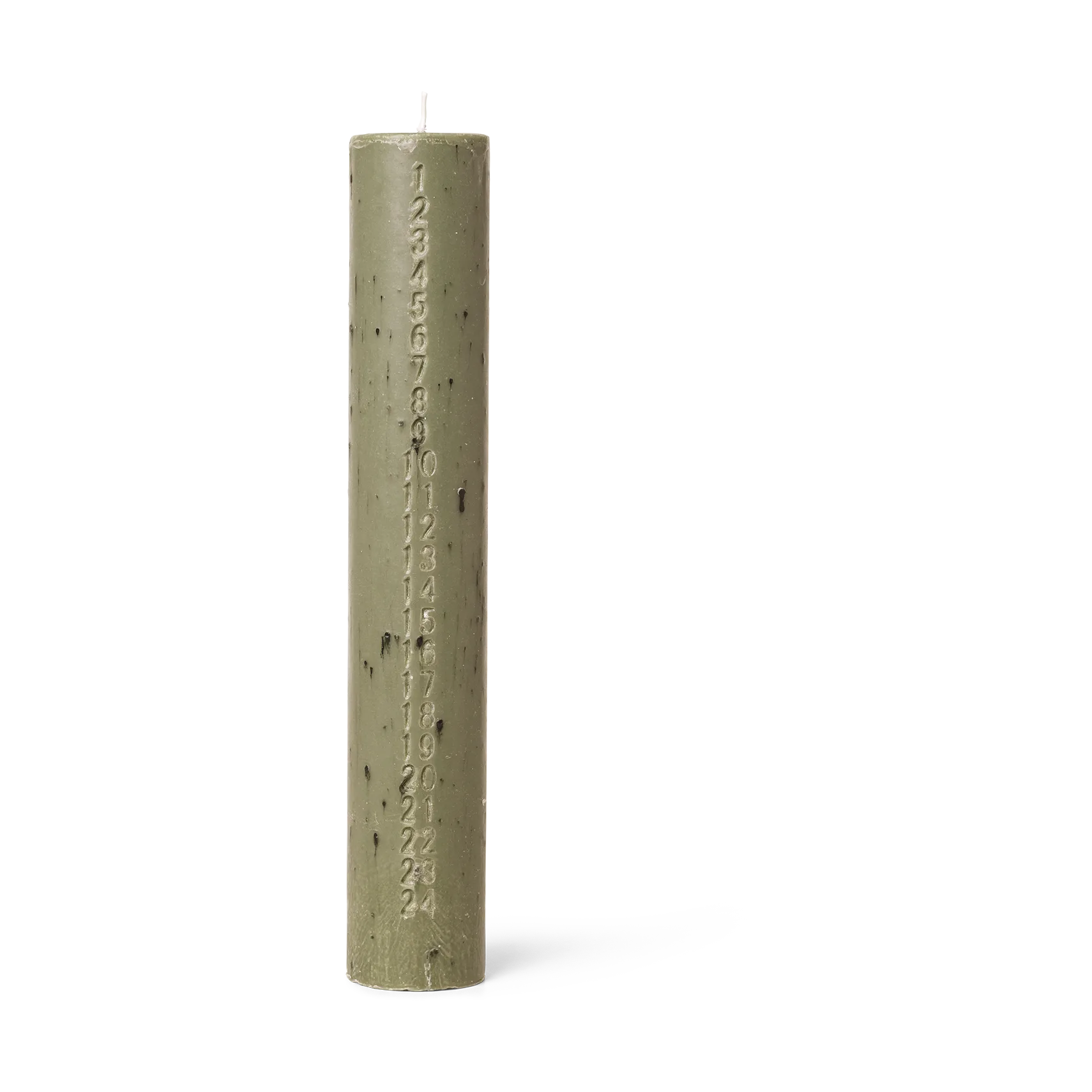 Bougie calendrier Mura, Artichoke green Ferm Living