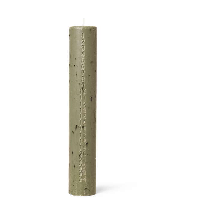Bougie calendrier Mura - Artichoke green - Ferm Living