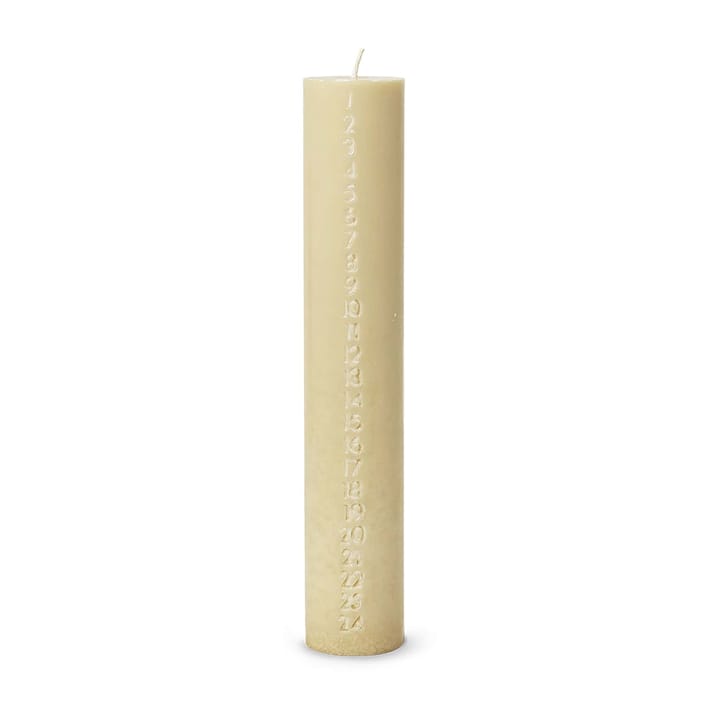 Bougie de l'Avent Pure, jaune pâle Ferm Living