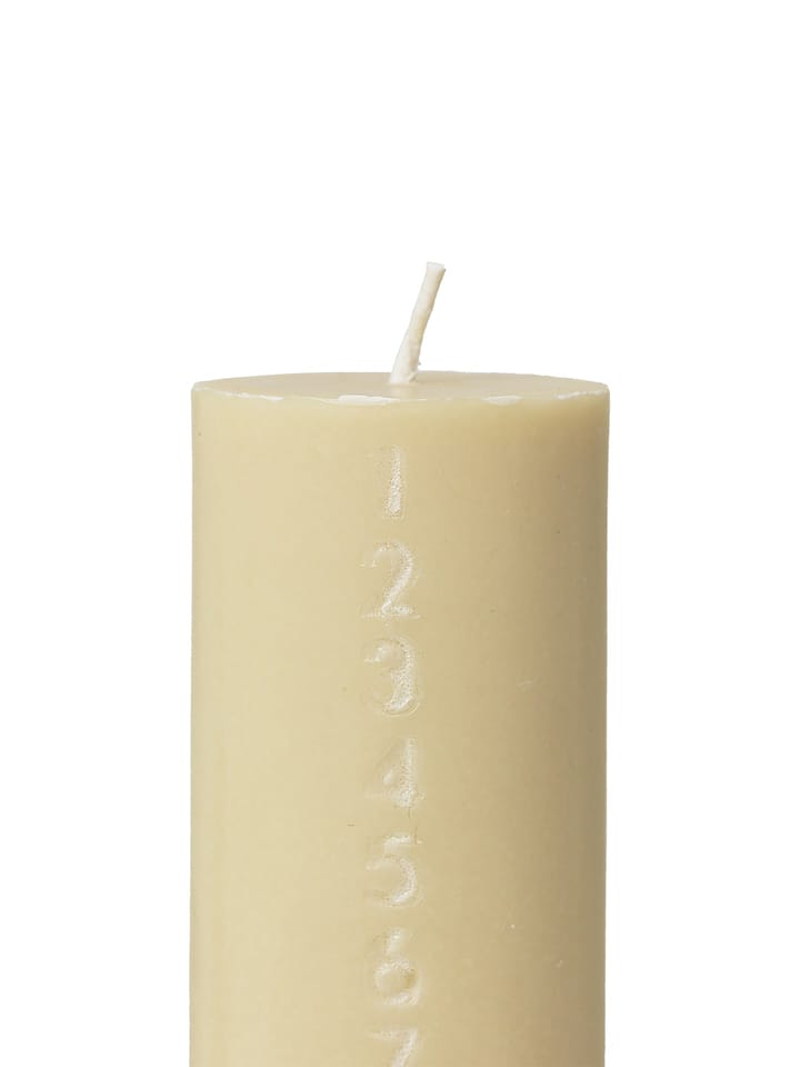 Bougie de l'Avent Pure, jaune pâle Ferm Living
