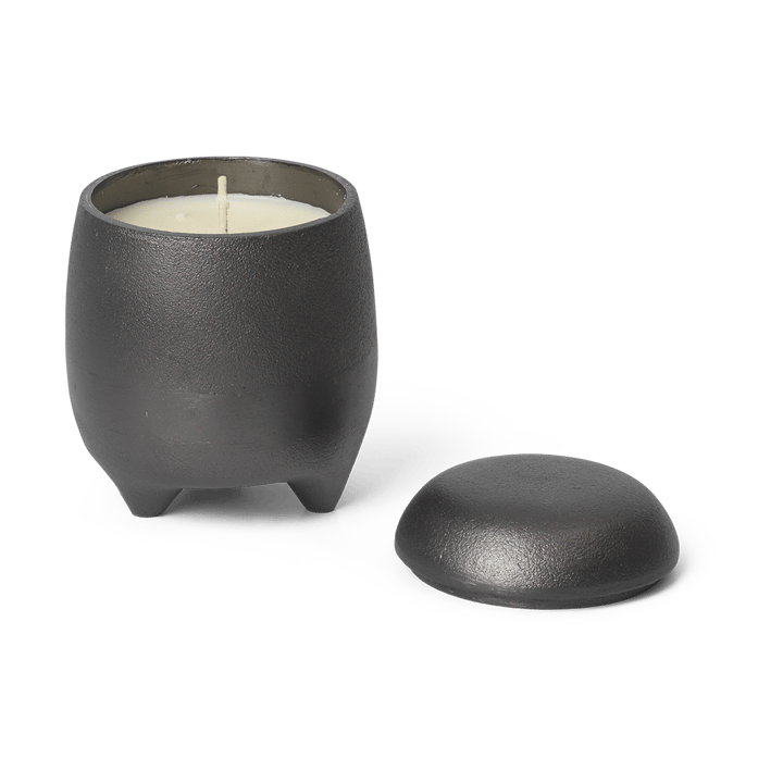 Bougie en bocal Evoke, Aluminium noirci Ferm Living