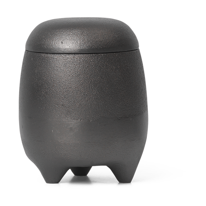 Bougie en bocal Evoke, Aluminium noirci Ferm Living