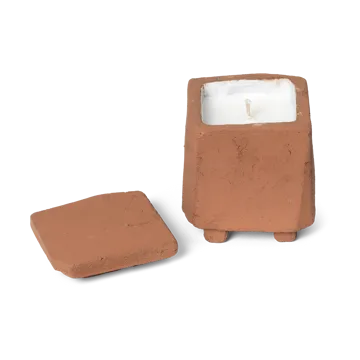 Bougie parfumée Kurinu 40 h - Terracotta - Ferm Living