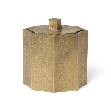 Bougie parfumée Otte 23 h - Brass finish - Ferm Living