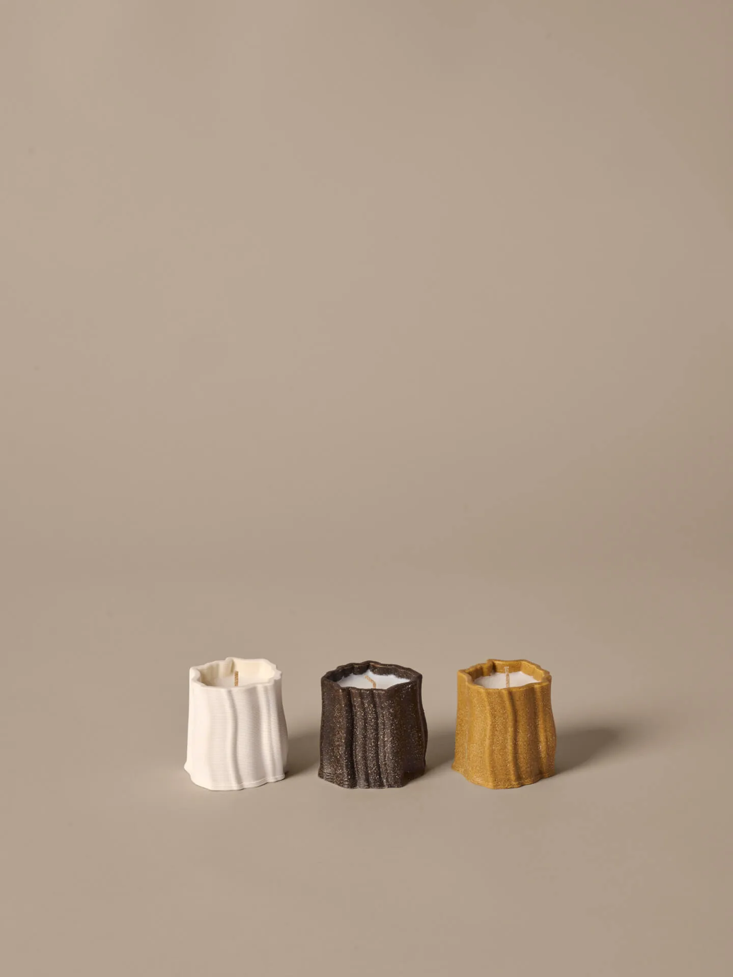 Bougie parfumée Rylith 13 h 3 pièces, Figue, citronnelle, camomille Ferm Living